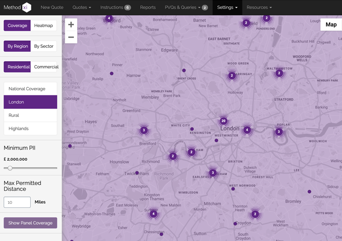 Panel Coverage Tool